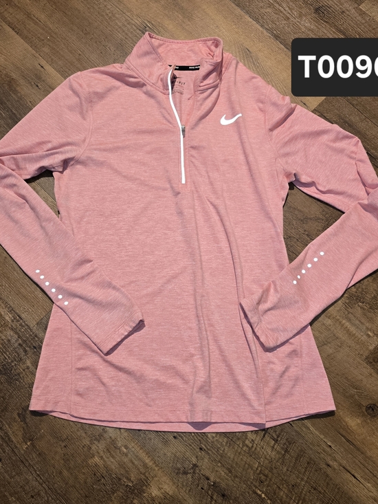 Nike Tops - Nike Running Women’s  Quarter-Zip Long Sleeve Top With Thumb Holes